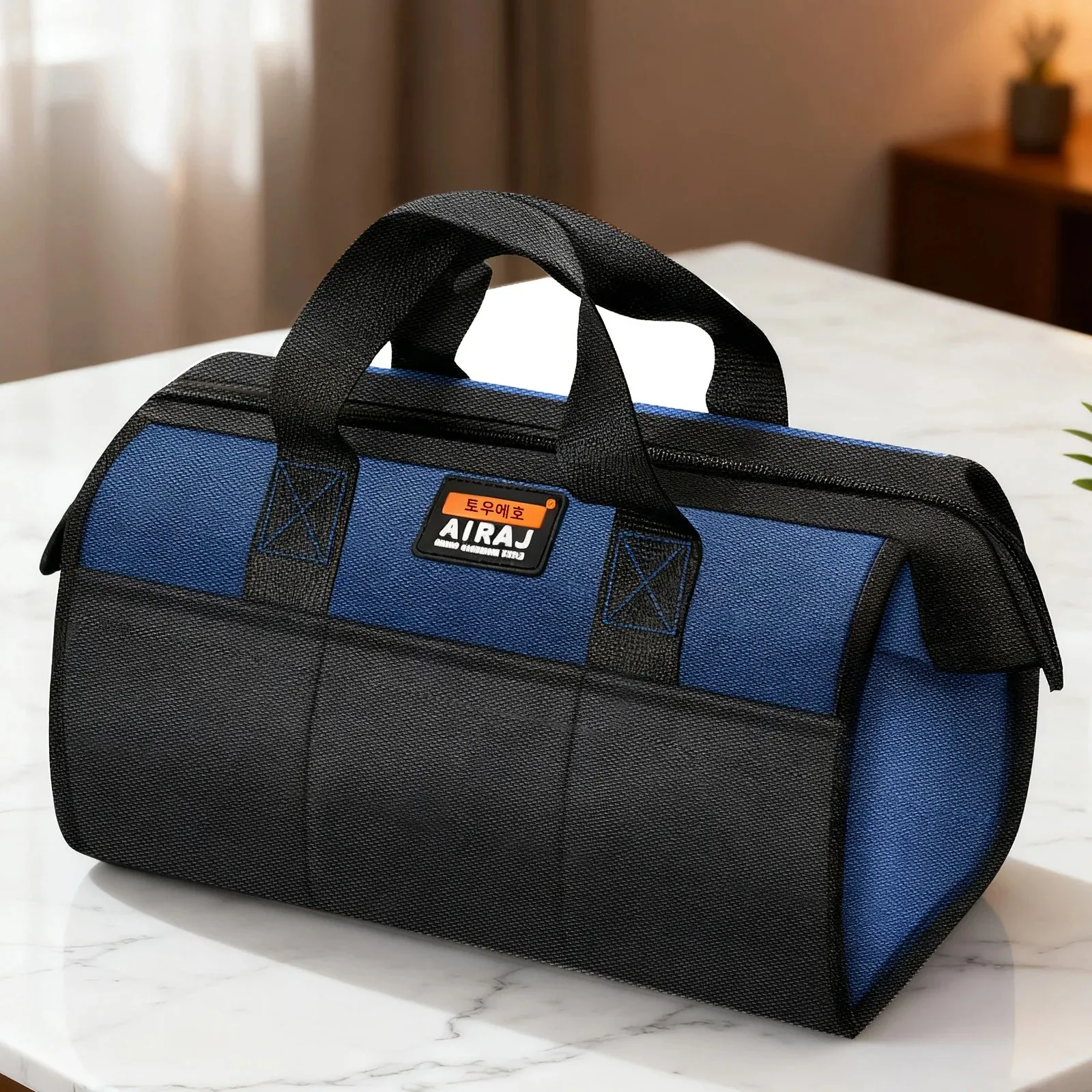 AIRAJ 다기능 도구 가방 전기 기술자를 위한 전동 공구 보관 가방 방수 내마모성 대용량 핸드백