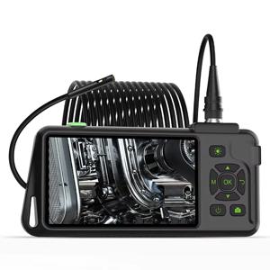 5''IPS 스크린 산업용 내시경 비디오 자동 초점 카메라 HD1080P 단일 듀얼 트리플 렌즈 파이프 검사 내시경 방수