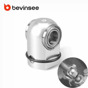 BEVINSEE 알루미늄 셀렉터 로드 조인트 BMW E46 E36 E60 E39 E90 E92 E93 E91 F30 F20 M4 F82 F83 M3 F80 M2 F87 X1 E84 X3 F25 E83용