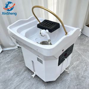 신성 헤드 스파 샴푸대 지능형 헤어 세척 가구 미용 미용실 증기 요법 장비