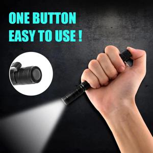 휴대용 미니 LED 펜 손전등 포켓 방수 휴대용 토치 라이트 야외 캠핑 하이킹 자동차 수리 비상 가정용