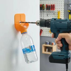 드릴 먼지 수집기 재사용 가능한 드릴 먼지 상자 빨간색 먼지통 장치 방진 수집 다기능 전기 드릴 먼지 수집기