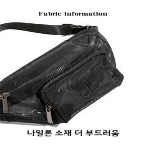 투명한 메쉬 허리 가방 휴대용 피트니스 스포츠 가방 등산 크로스바디 가방 레저 스타일 나일론 패브릭 숄더백
