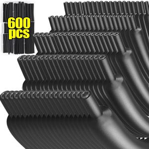 4/1박스 열수축 튜브 키트 내열성 튜빙 수축 와이어 래핑 전기 연결 케이블 절연 슬리브 보호기