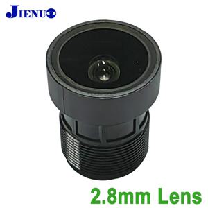 JIENUO 2.8mm 렌즈 CCTV 고정 아이리스 M12 Leneses 형식 보안 감시 비디오 Ip 카메라 디지털 아날로그 지원 적외선