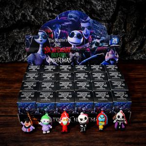 2025년 신제품 할로윈 크리스마스 선물 블라인드 박스 24개 소형 박스 산타클로스 시리즈 정교한 펜던트 인형 남녀 소형 선물