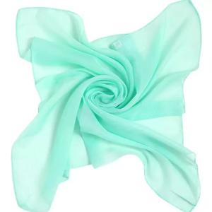 댄스 스카프 손수건 댄스 소품 4단 6단 숄더 브레이크 직사각형 스카프 민족 스타일 단색 숄