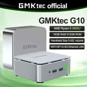 GMKtec 미니 PC NucBox G10 NucBox AMD 라이젠 ™   5 3500U 2*DDR4 SO-DIMM 16GB 램 512GB 롬 와이파이 5 블루투스 5.0
