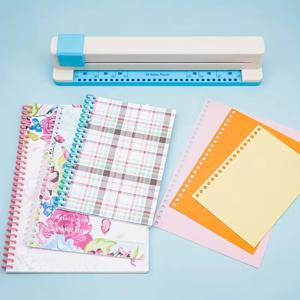 빠르고 쉬운 구멍 뚫기를 위한 1개의 고강도 30홀 수동 펀치, A4 문서, 스크랩북 및 공예품에 적합합니다.