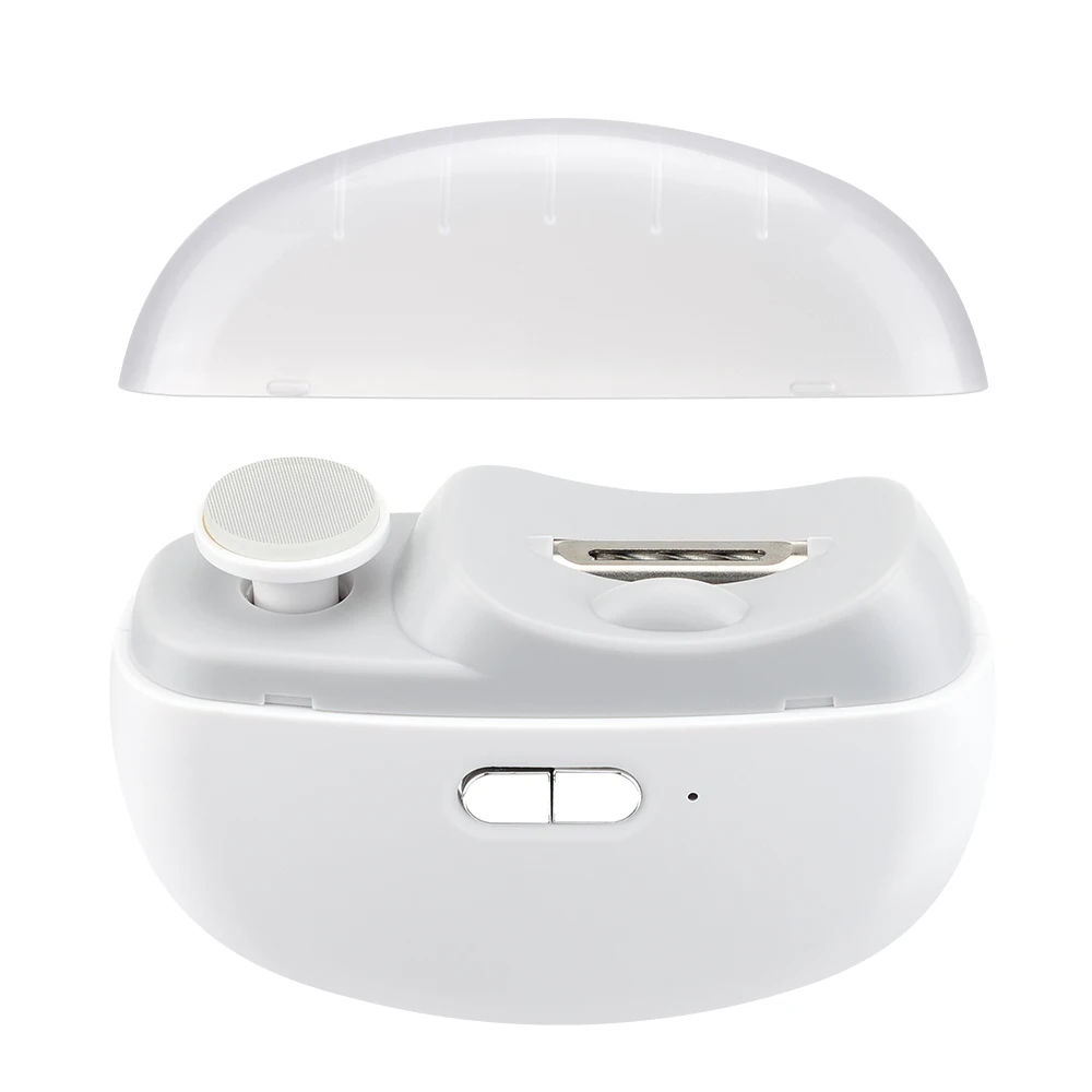 전기 자동 매니큐어 네일 클리퍼, 튀는 방지 손톱 트리머, 아기 손가락 발가락 가위, 페디큐어, 두꺼운 손톱 커터 도구