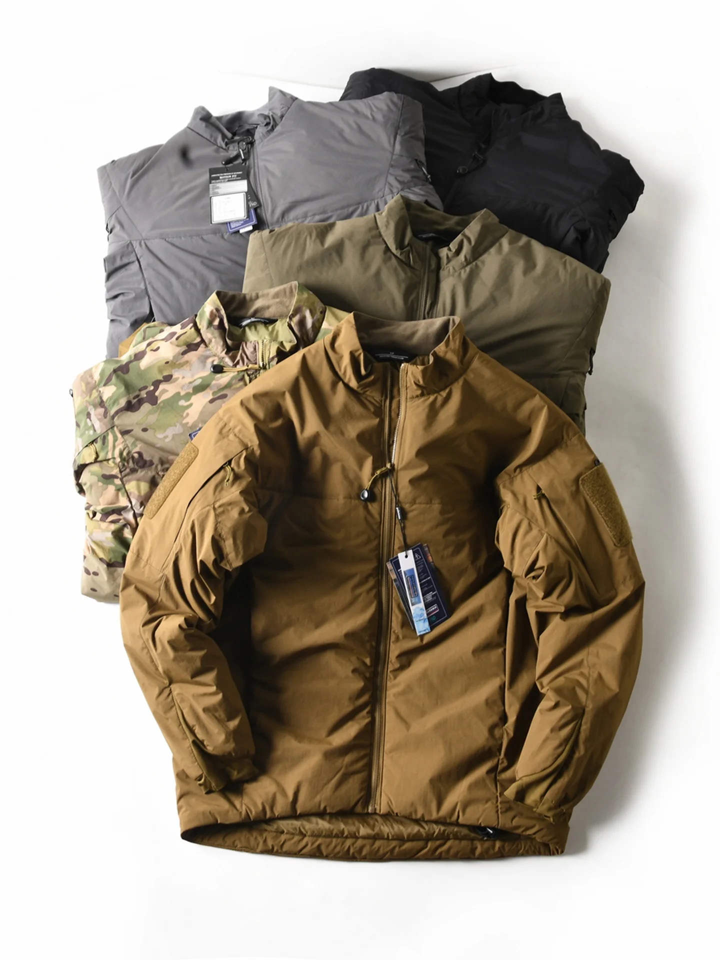 새로운 미국 스타일 아웃도어 방풍 방수 경량 따뜻한 칼라 코튼 재킷 남성용 가을 겨울 캐주얼 코튼 코트