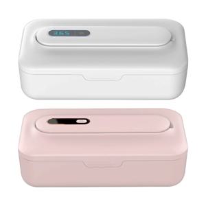 J15U 살균기 기능이있는 다기능 젖꼭지 주최자 유아 관리 필수 휴대용 주최자 케이스