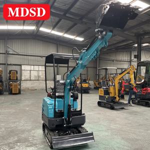 1.5톤 미니 굴삭기 (쿠보타 엔진, 제로 테일 스윙, CE/EPA 인증, 브레이커 포함, 협소 공간 작업용, 무료 배송)