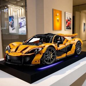 3893개 테크니컬 빌딩 블록 42172 맥라렌 P1 모델 브릭 성인용 스포츠카 장난감 소년 크리스마스 선물