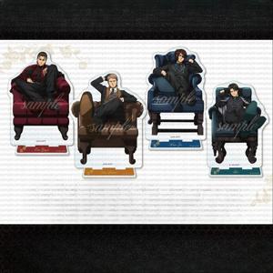 공격하는 거인들 위엄 있는 진지한 버전 에르젠 스탠딩 플레이트 행게 스태츄 토이 기프트 아크릴 스탠드