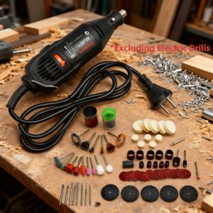 40개 미니 전동 드릴 다기능 로터리 공구 액세서리 연마 광택 키트 그라인더 헤드 샌딩 연마 광택용