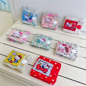 헬로키티 패브릭 데이터 케이블 보관 클립 키티 고양이 충전기 코드 보관 홀더 데이터 라인 보빈 와인더 크리스마스 선물