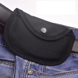 핑거 타이거 백 방수 캔버스 허리 파우치 핑거 타이거 보호 가방 충격 방지 소프트 라이닝 피스트 링 걸이 버클 가방