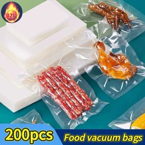 식품용 매끈한 진공백 도매 투명 압축 밀봉백 진공 포장 델리카트슨 신선도 유지