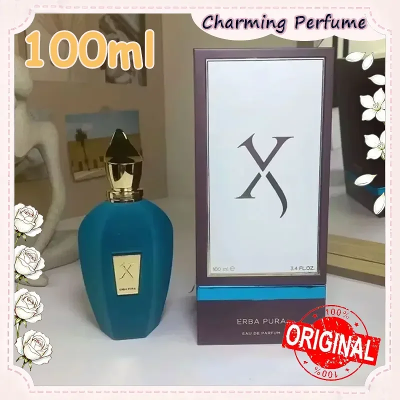 100ml 디자이너 유리병 ALEXANDRIA Erba Pura Soprano 여성 남성용 스프레이 EDP 바디 미스트 3.4 플루이드 온스 장시간 지속 향기