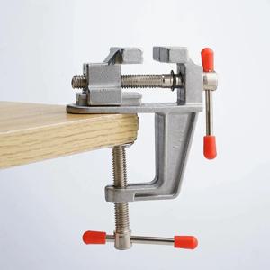 새로운 미니 벤치 바이스 다기능 알루미늄 미니어처 플라이어 보석 세공사용 소형 클램프 도구 취미용 평면 바이스 테이블 S8I3