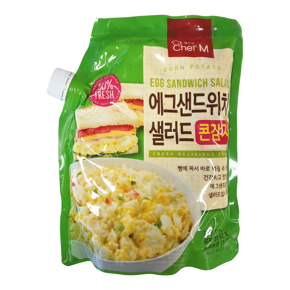 쉐프엠 에그샌드위치 샐러드 콘감자 1kg