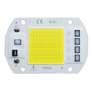 COB LED 램프 칩 AC 220V LED 전구 10W 20W 30W 50W IP65 높은 전력 스마트 IC DIY 홍수 전구 스포트라이트 야외 칩 램프