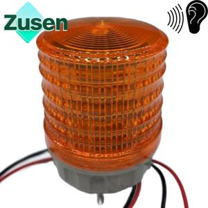 부저 노란색 신호 경고 램프 12V 24V 220V LED 작은 깜박이는 빛이있는 Zusen TB5051-Y-J