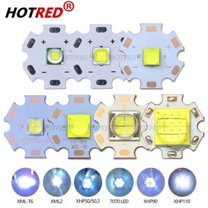 DC3V/6V/24V XML2 T6 XHP70 XHP90 XHP110 LED COB 다이오드 18W 30W 36W 45W 54W 72W 구슬 손전등 자동차 조명 다이빙 광원