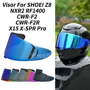 SHOEI Z8 NXR2 RF1400 RF-1400 CWR-F2 CWR-F2R X15 X-Fifteen X-SPR Pro 쉴드 선스크린 앞 유리 헬멧 부품용 헬멧 바이저