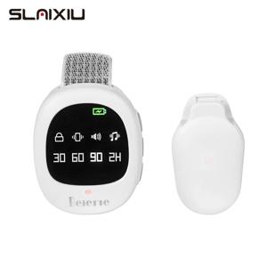 아기 Bedwetting 알람 무선 충전 Wee 알람 Bedwetting 센서 볼륨 진동 및 플래시 라이트로 어린이 변기 훈련