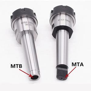 MT2 MT3 MT4 ER 후방 당김 모스 나사 공구, 거치대 ER20 ER25 ER32 MTB ER 공구, 거치대 M10 M12 M16 콜릿, CNC 선반 밀링