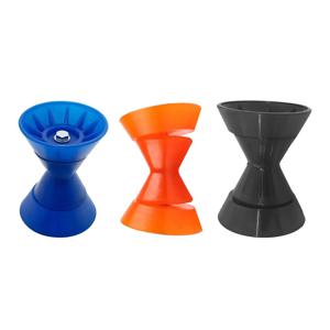 보우 롤러 다목적 3인치 폴리우레탄 트레일러 부품 보트 트레일러 브래킷 장착 용이 사용 용이 용품 내구성