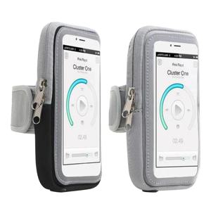 남녀공용 방수 스포츠 휴대폰 거치대 암 백, 터치 스크린, 야외 범용 러닝 조깅 암 케이스, 모바일 셀 파우치 가방