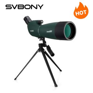 SVBONY 스포팅 스코프 줌 망원경, 강력한 방수 장거리 PORRO 프리즘, 캠핑 장비 촬영용, 50/60/70/80