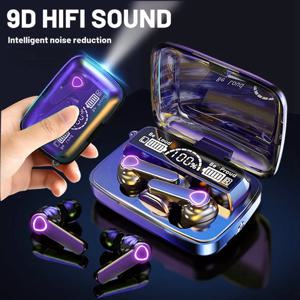 기존 M19 블루투스 헤드셋 무선 이어폰 스포츠 Intelligente 터치 Led Displaymirror 창고 충전 보물 이어폰