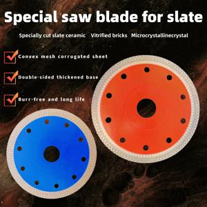 도자기 타일 화강암 대리석 세라믹 절단용 초박형 다이아몬드 톱날, 각도 연마기 사용, 115mm, 125mm, 1 개