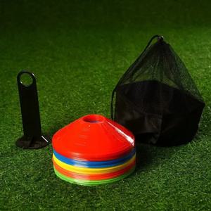 라운드 마우스 로고 디스크, 축구 훈련 장비, 로고 디스크, 장애물 로고 콘, 부드러운 내구성 장비 마커, 야외