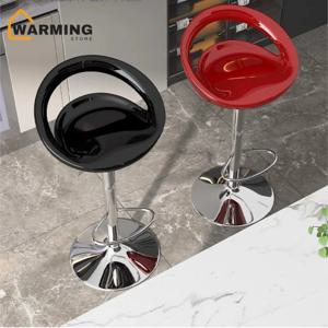 모던하고 간단한 가정용 리프트 의자, 따뜻한 바 카운터 의자, 현금 등록기, 프론트 데스크 바, 회전 의자, 2024