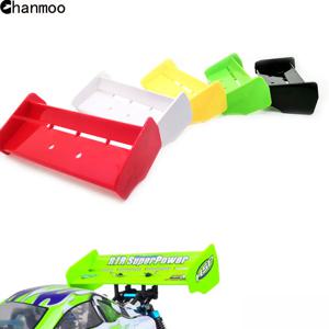 1/8 1/10 테일 윙 부드러운 플라스틱 리어 스포일러 RC 레이싱 카 HSP 94106 94107 94166 오프로드 버기 트럭 S279 1:8 1:10 부품