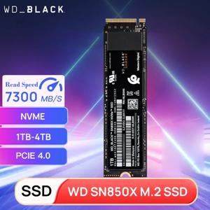 Western Digital SN850X 1TB 2TB 4TB WD_BLACK M.2 2280 NVMe PCIe Gen 4.0x4 SSD 게임용 컴퓨터 노트북 PS5용 솔리드 스테이트 드라이브