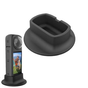 Insta360 X5 X4용 실리콘 베이스 마운트 홀더 안정적인 스탠딩 액션 카메라 액세서리