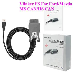 마쓰다 포드용 OBDII 코드 리더 FORScan VLinker FS ELM327 OBD2 자동차 진단 도구 ELM 327 스캐너 OBD 2 HS/MS-CAN 자동차 테스터