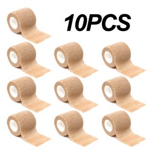 4.8미터의 신축성 있는 무릎 패드가 포함된 블랙 스포츠 접착식 탄력 붕대, 손가락, 발목, 손바닥, 어깨용 18가지 색상