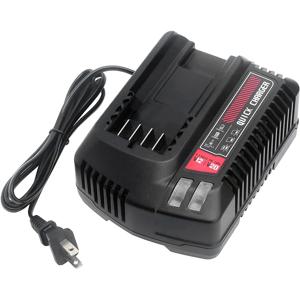 Craftsman V12/V20 리튬 배터리 용 CMCB104 배터리 충전기 CMCB204 CMCB202 CMCB201 CMCB209 CMCB205 CMCB102, 미국 플러그 핫