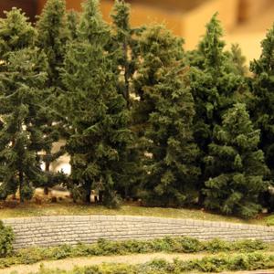 10-28cm 와이어 소나무 모델 마이크로 풍경 전쟁 플랫폼 플랫폼 풍경 모델 트리 기차 철도 레이아웃 장식 재료