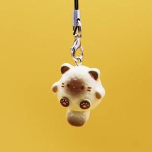 귀여운 귀여운 미니 고양이 휴대폰 참 펜던트, 키체인 케이스, 아이폰 14 자동차 책가방, 한국 Y2K, 달콤한 소녀 선물, 신제품