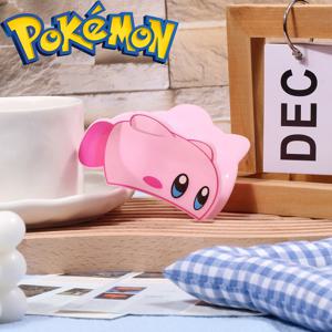 1개/6개 사랑스러운 핑크 동물 모양의 머리 발톱 클립: 매력적인 액세서리. 귀여운 디자인과 큰 귀가 있는 이 집게핀