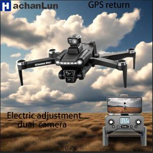 Xiaomi V198GPS Drone ESC 8K Profesional HD 카메라 브러시리스 장애물 회피 공중 광학 접이식 Quadcopter Mini Dron