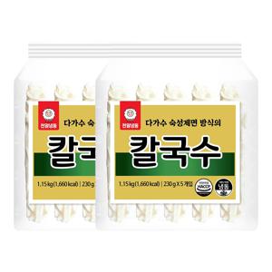 천일냉동 칼국수(230g X 5개입) 1.15kg 2개
